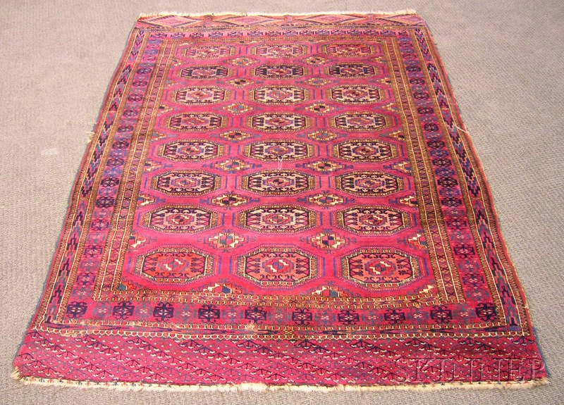 Appraisal: Tekke Rug West Turkestan second quarter th century ft x