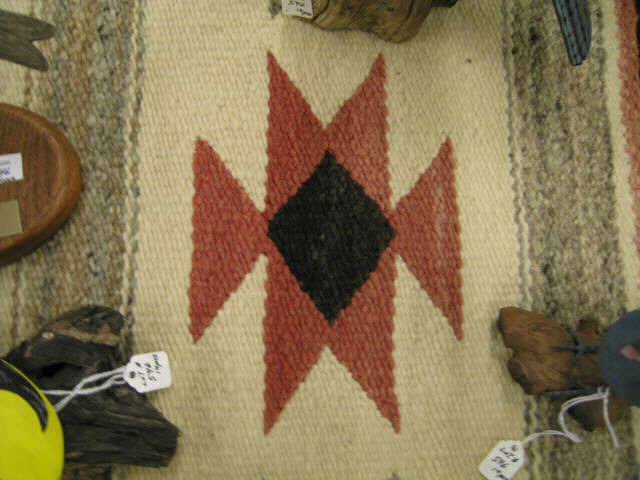 Appraisal: Indian Saddle Blanket geometric designs