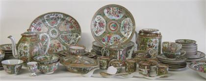 Appraisal: Group of Chinese Export Rose Medallion table wares th th