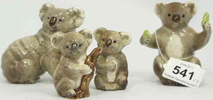 Appraisal: Beswick Koala Bear Family comprising Koala Bear Bear with Fruit