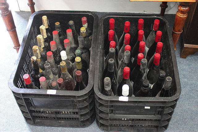 Appraisal: A QUANTITY OF VARIOUS WINE AND SPIRITS Beaujolais village ruby