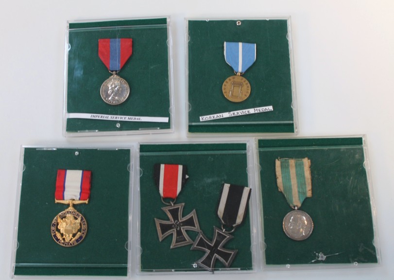 Appraisal: Various medals to include two Iron Crosses Army Distinguish Service