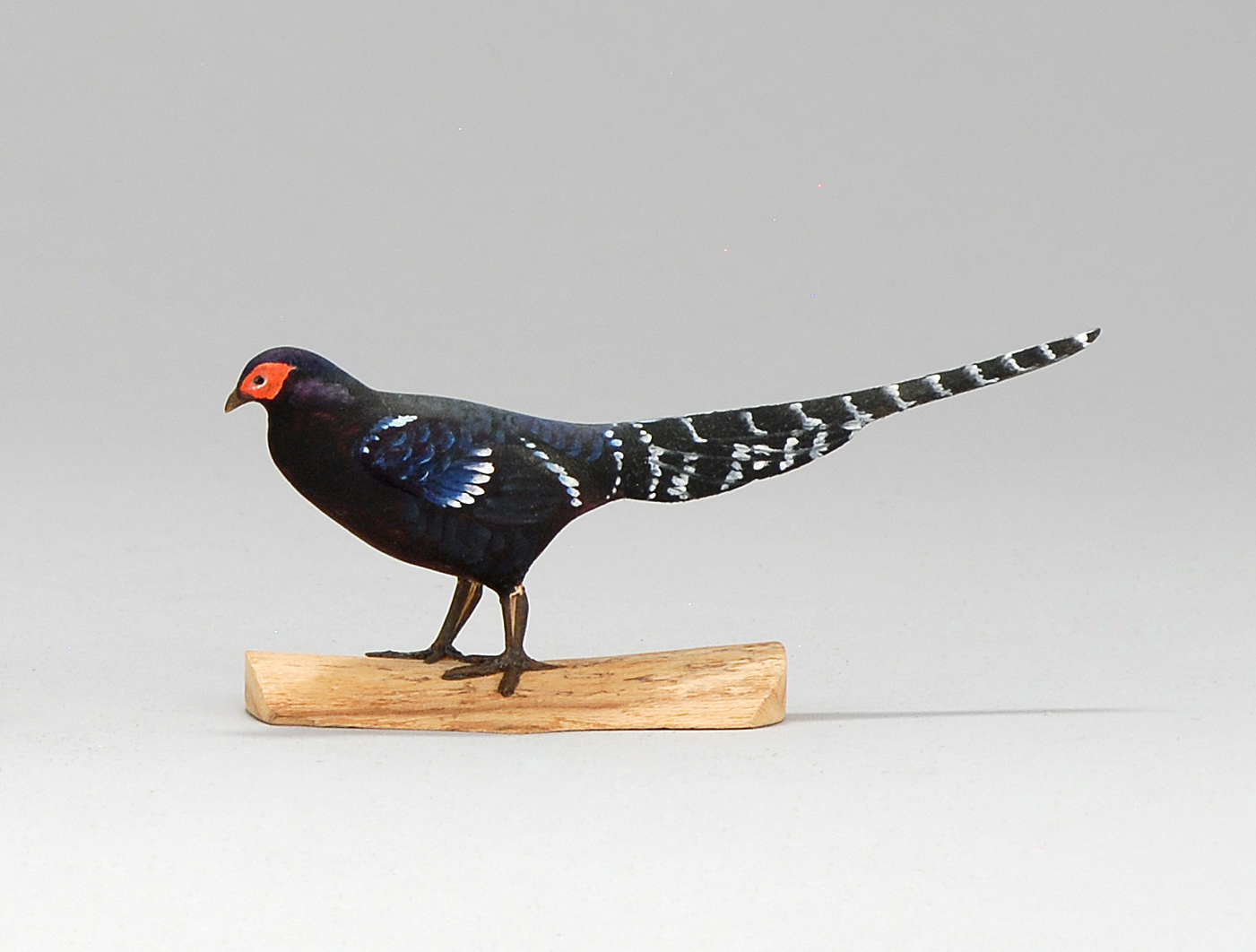 Appraisal: MINIATURE MIKADO PHEASANT By Harold Gibbs of Barrington Rhode Island