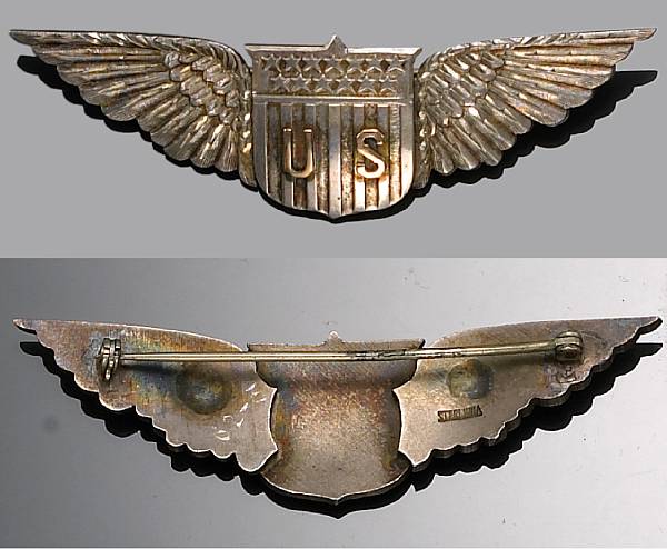 Appraisal: A World War era all-metal Pilot's wing All metal wing