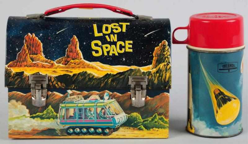 Appraisal: Tin Litho Lost in Space Character Dome Lunch Box Circa