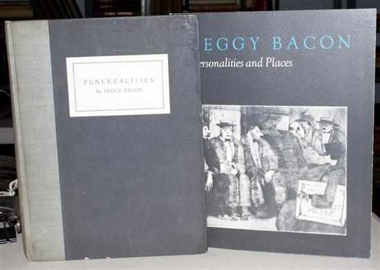 Appraisal: Fine Press Illustrated Peggy Bacon ''Funerealities'' London Aldergate Press with