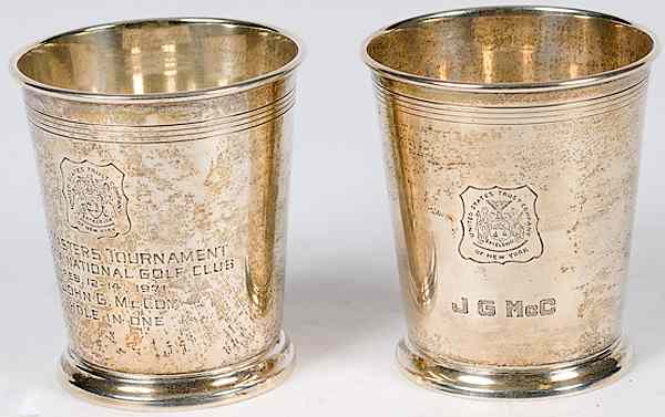 Appraisal: Reed and Barton Sterling Julep Cups American two sterling silver