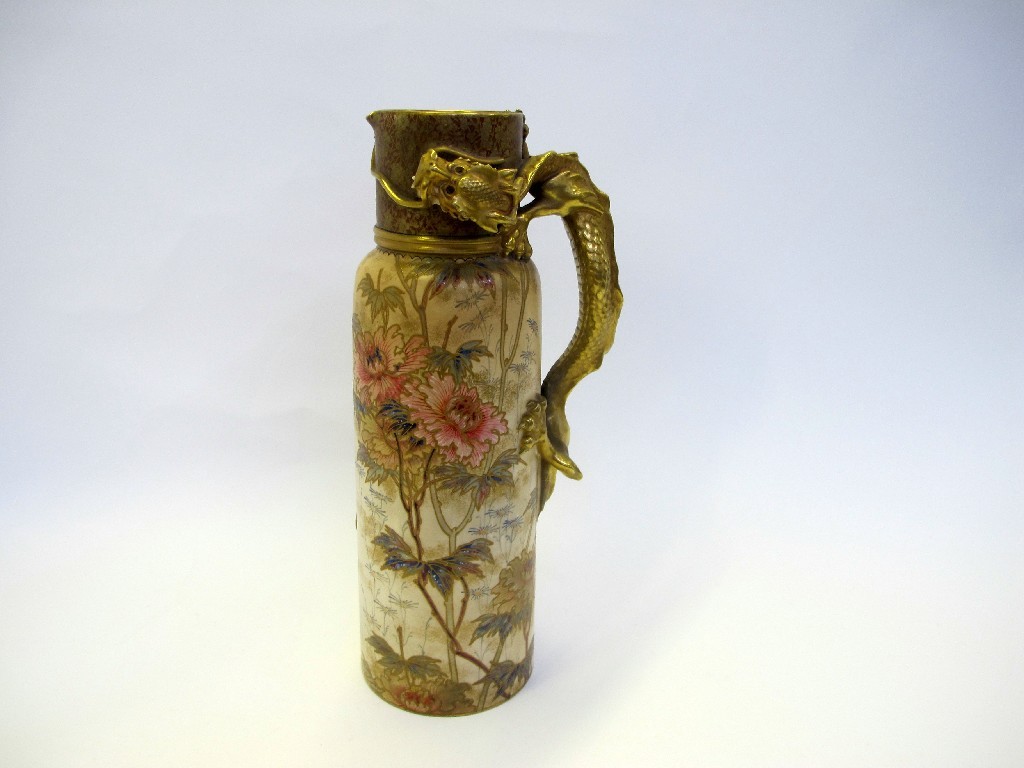 Appraisal: Doulton Burslem jug the handle modelled as a dragon the