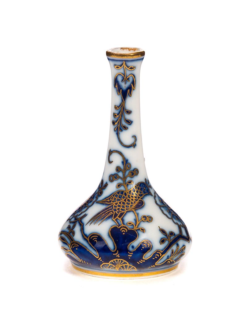 Appraisal: Miniature Meissen Cabinet Vase Miniature Meissen Cabinet Vase