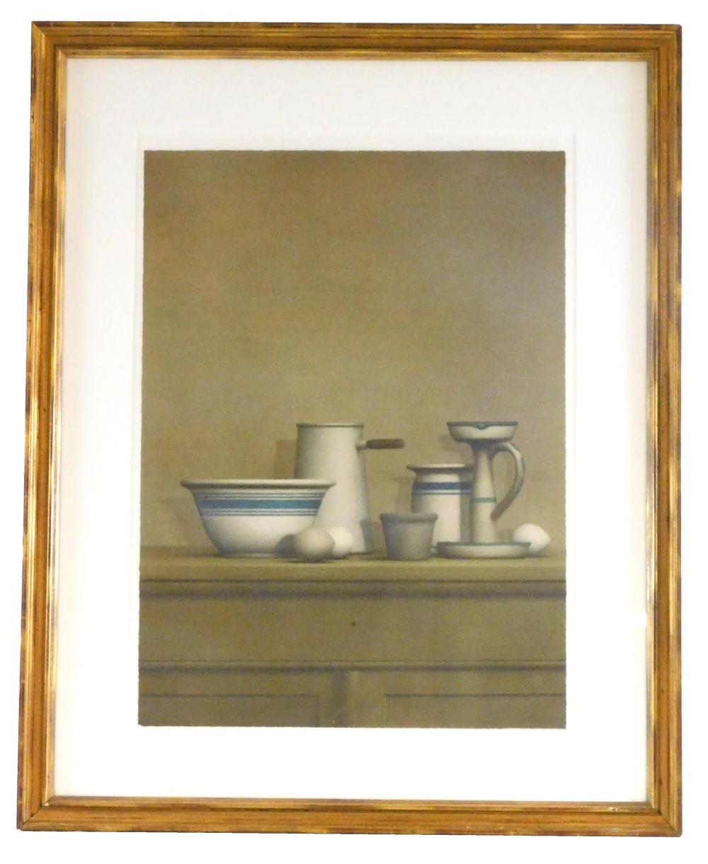 Appraisal: In the manner of William Bailey American - still life