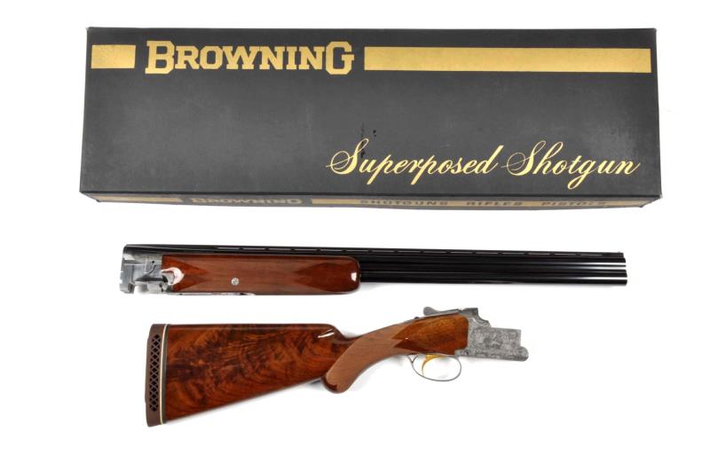 Appraisal: MIB Belgium Browning Superposed O U Skeet Gun Serial S