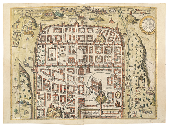 Appraisal: BRAUN and HOGENBERG Jerusalem et Suburbia eius sicut tempore Christi