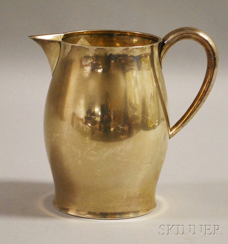 Appraisal: Tuttle Paul Revere Reproduction Sterling Silver Water Pitcher - retailed