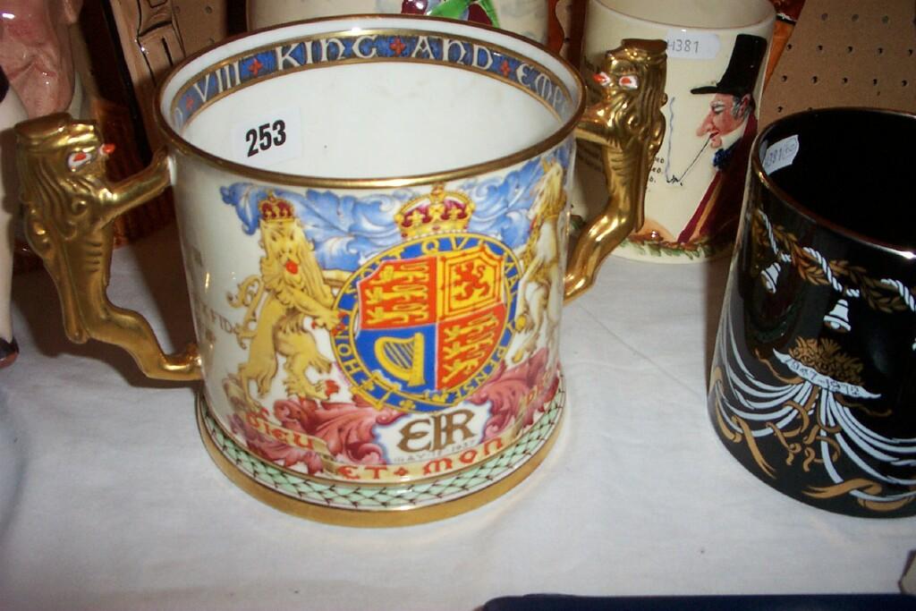 Appraisal: A large Paragon limited edition loving cup commemorating the Coronation