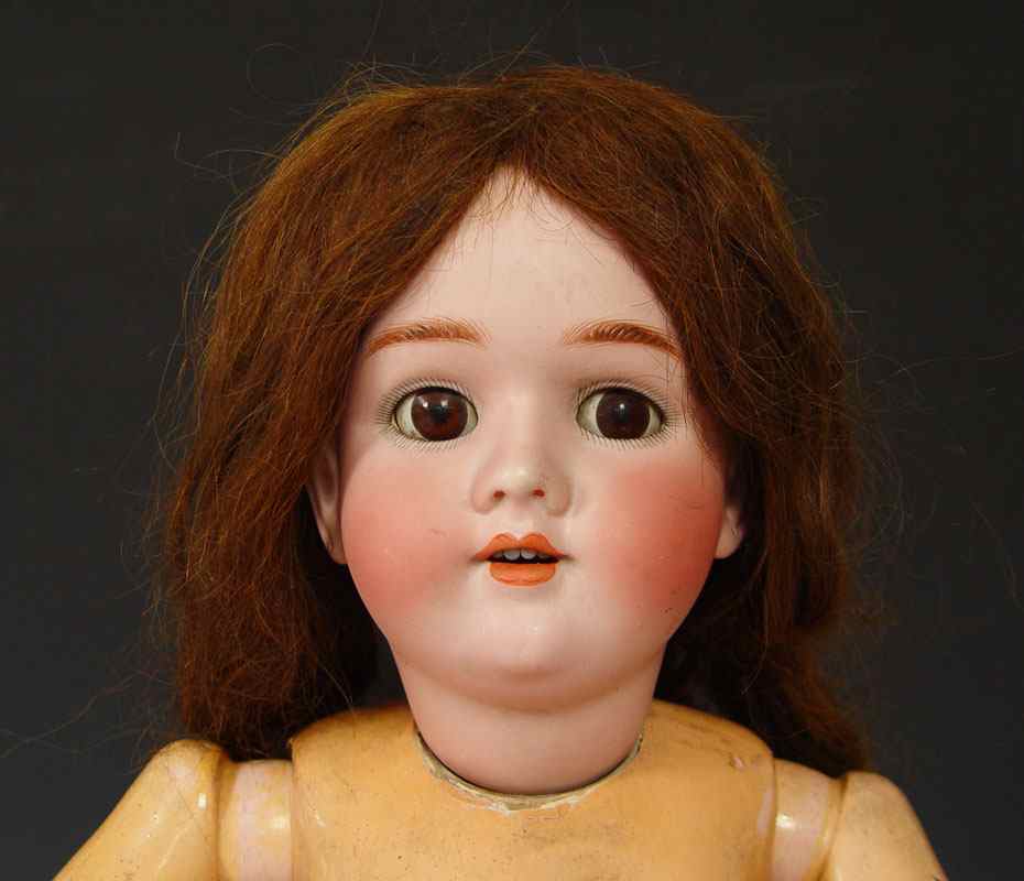 Appraisal: HENRICH HANDWERCK SIMON HALBIG GERMAN BISQUE HEAD DOLL '' tall