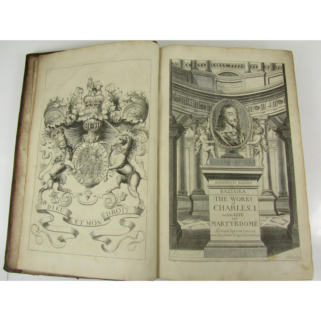 Appraisal: Charles I King Basilika The Works of King Charles the