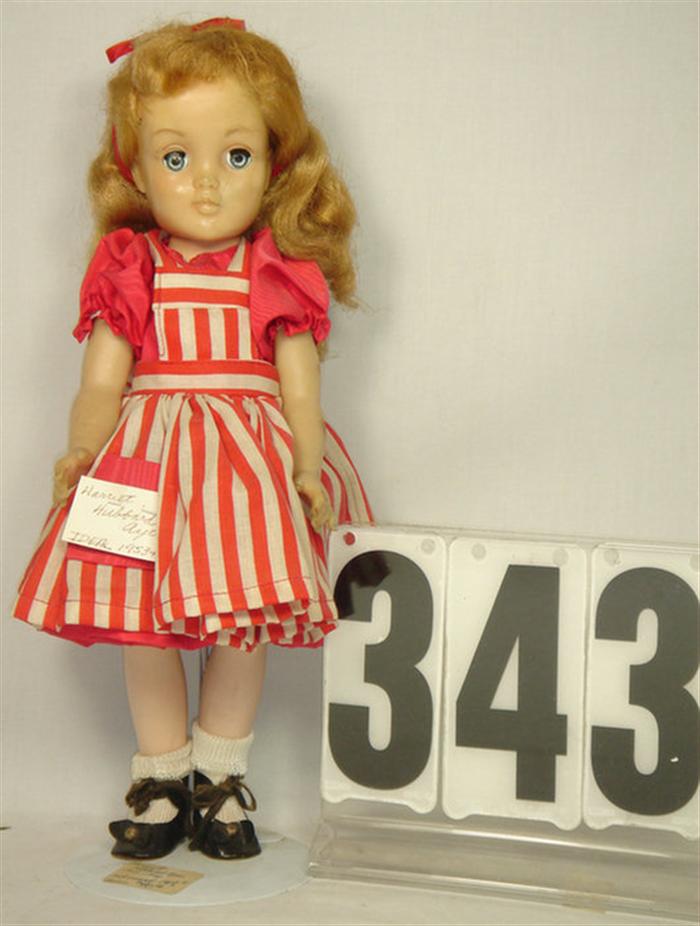 Appraisal: Ideal Harriet Hubbard Ayer Doll inches tall face paint has