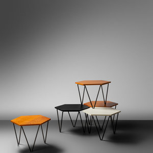 Appraisal: Gio Ponti Italian - Set of Five Low Tables ISA