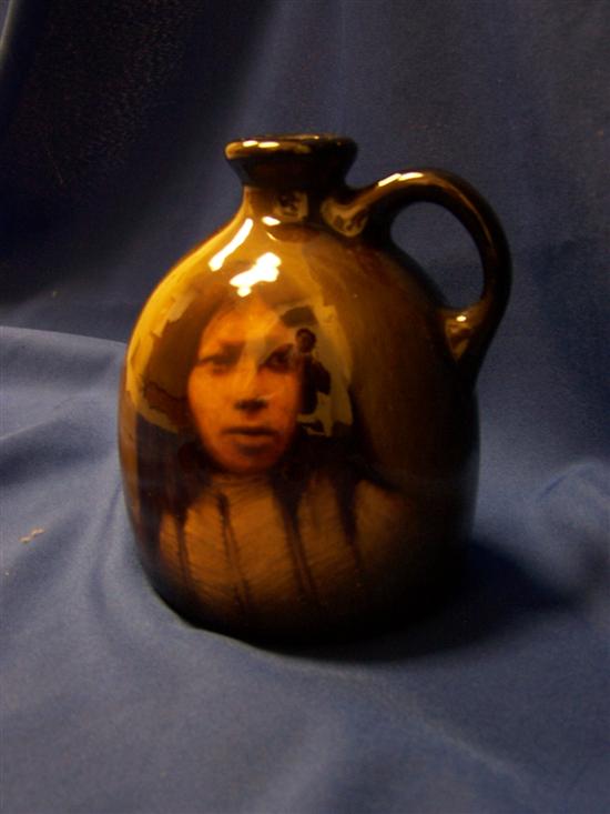 Appraisal: th C Rookwood jug executed by Sadie Marland painted portrait