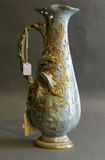 Appraisal: A Doulton Rix's 'Marquetrie' ewer circa - of baluster form