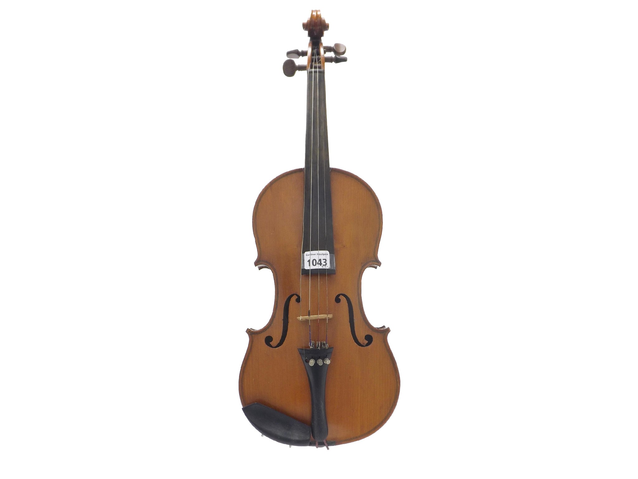 Appraisal: Violin labelled Chiafredo Gappa cm bow case