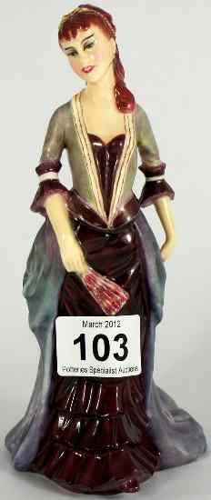 Appraisal: Royal Doulton Figure Prototype of a Lady in a Richly