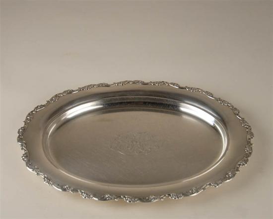 Appraisal: A Dominick Haff Sterling Tray for Bailey Banks Biddle having