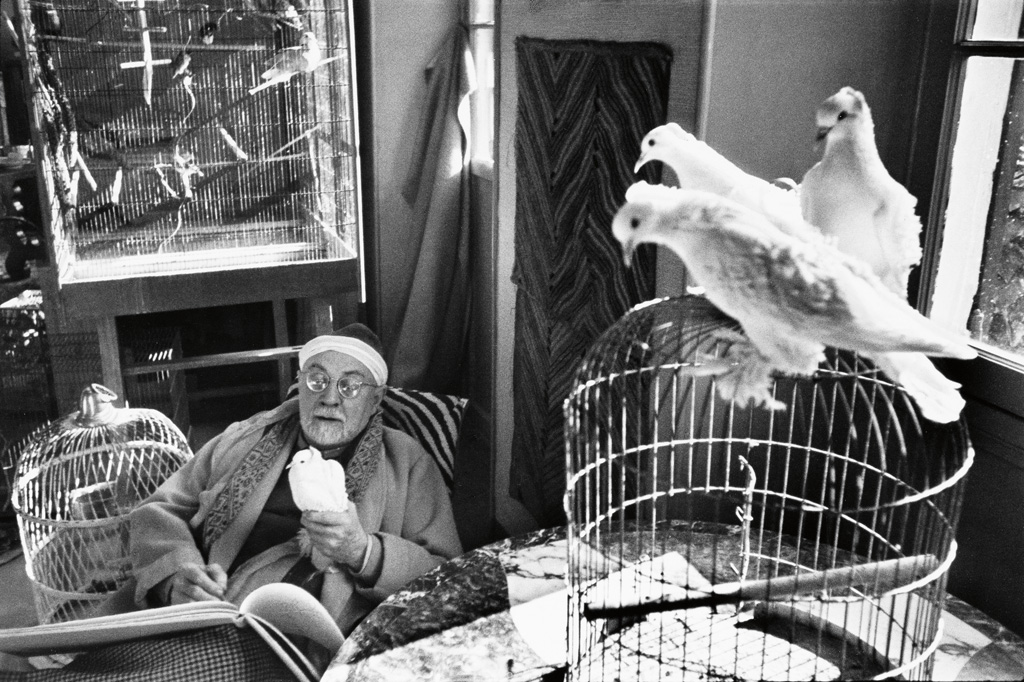 Appraisal: HENRI CARTIER-BRESSON - Henri Matisse Vence France Silver print x