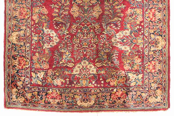 Appraisal: A Sarouk long rug size approximately ft in x ft