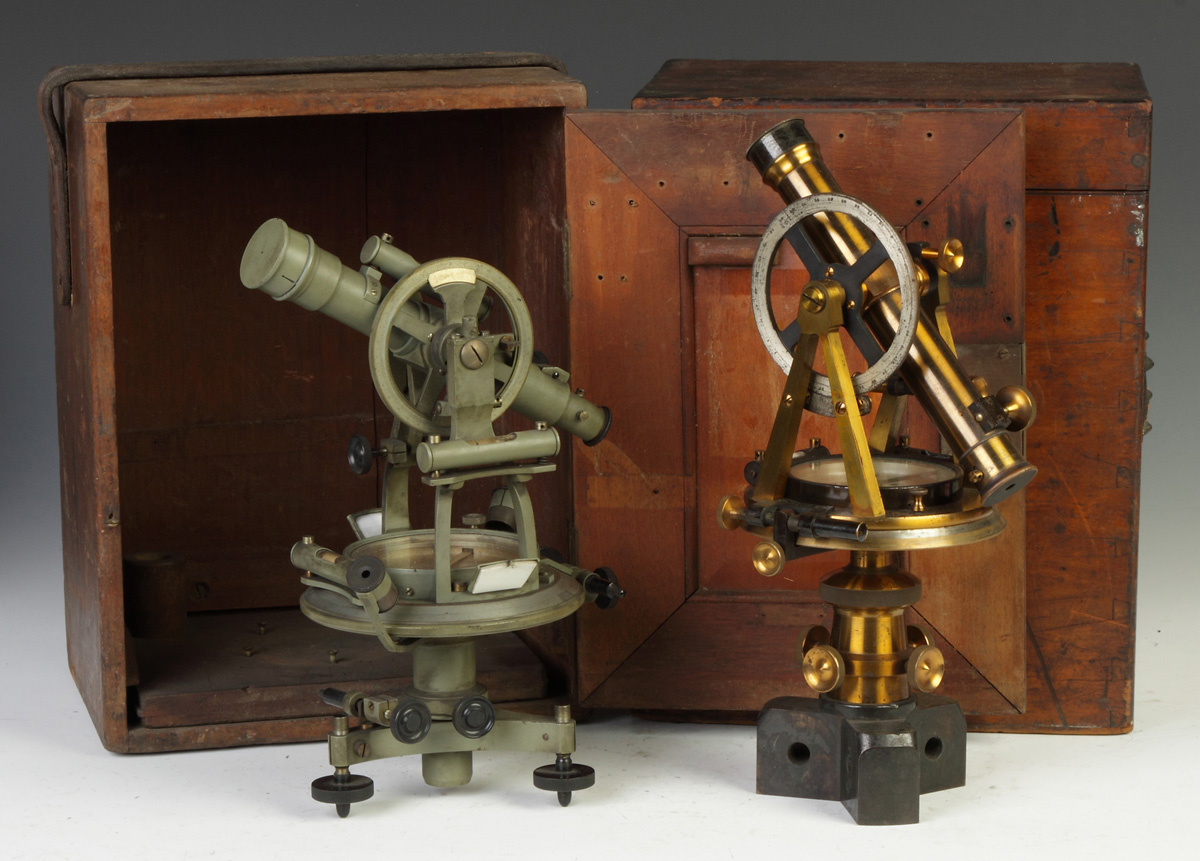 Appraisal: Two Surveying Instruments Kern-Aarau No makers marks No