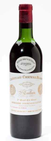 Appraisal: Chateau Cheval BlancSt Emilion bottlehs''A blockbuster Cheval Blanc and probably