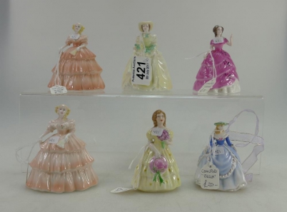 Appraisal: Coalport small lady figures Springtime Jessica Summertime Kitty Summertime and