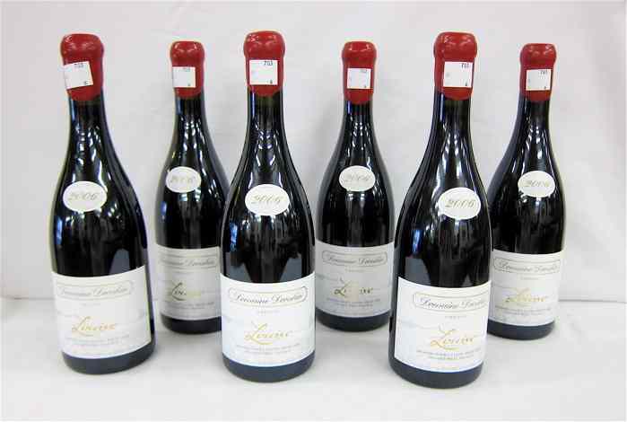 Appraisal: SIX BOTTLES DOMAINE DROUHIN OREGON PINOT NOIR Louise Drouhin