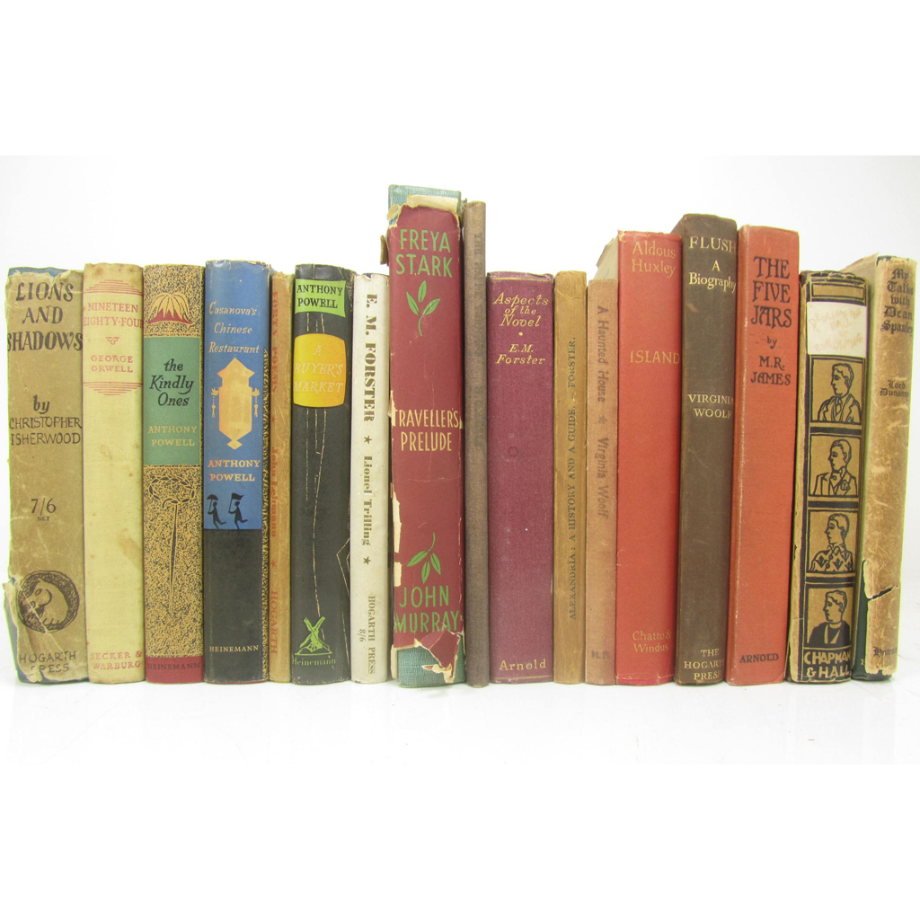 Appraisal: Small collection of modern first early editions comprising Forster E