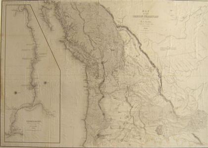 Appraisal: piece Engraved Map Wilkes Charles Map of The Oregon Territory