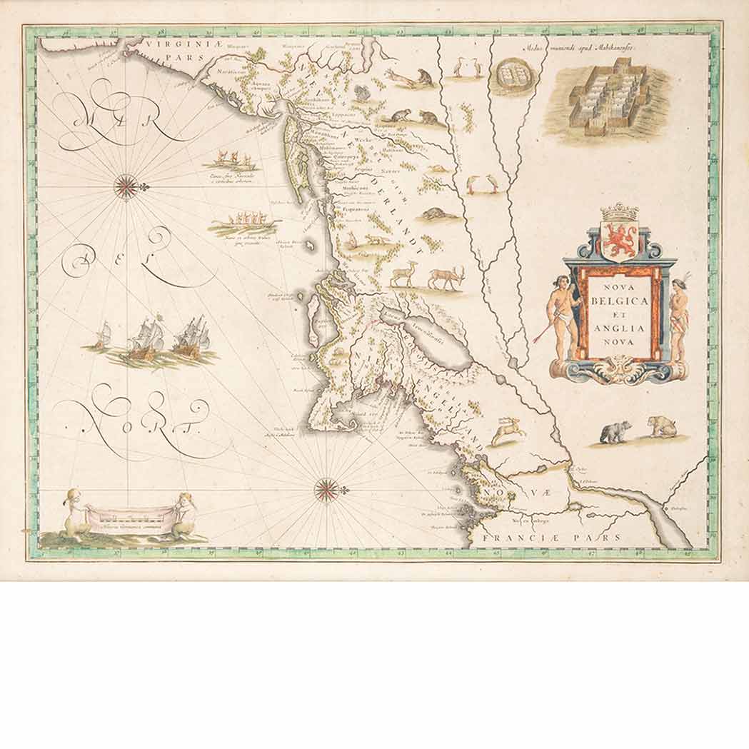 Appraisal: MAPS BLAEU WILLEM AND JAN BLAEU Nova Belgica et Anglia