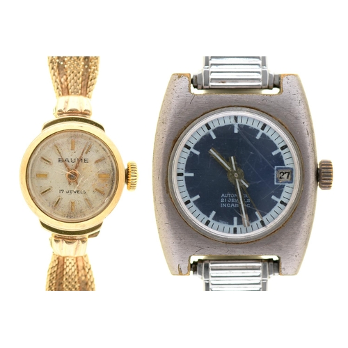 Appraisal: A Baume ct gold lady's wristwatch x mm Edinburgh on