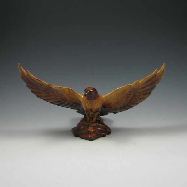 Appraisal: Ceramic Eagle Statue unmarked ''w excellent condition