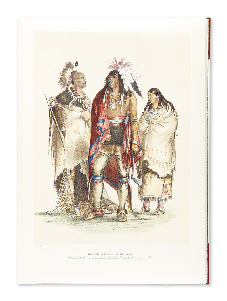 Appraisal: AMERICAN INDIANS Catlin George Catlin's North American Indian Portfolio color