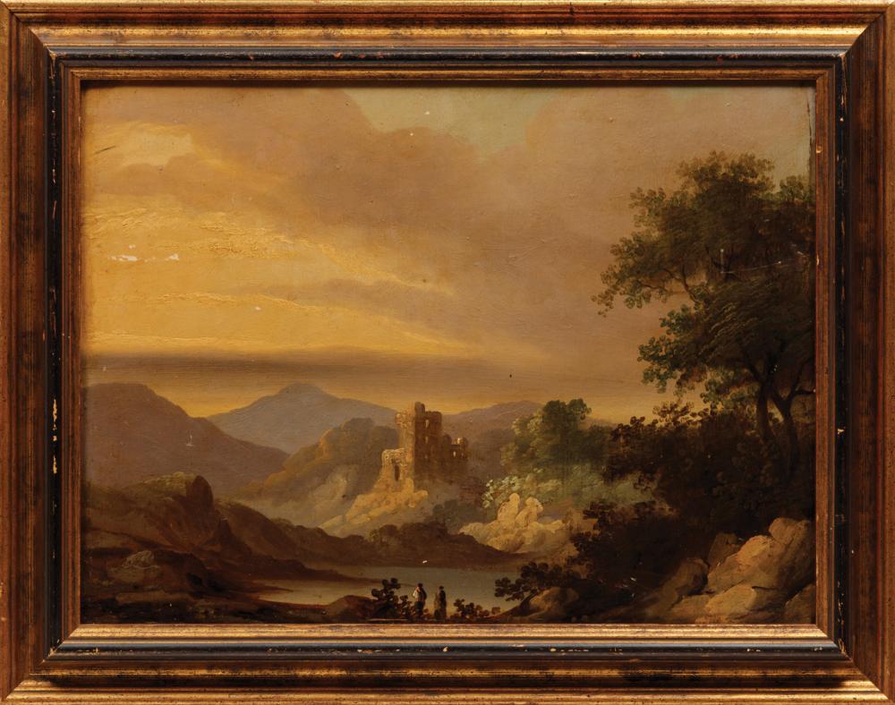 Appraisal: Manner of Julius Caesar Ibbetson British - Castle Campbell Near