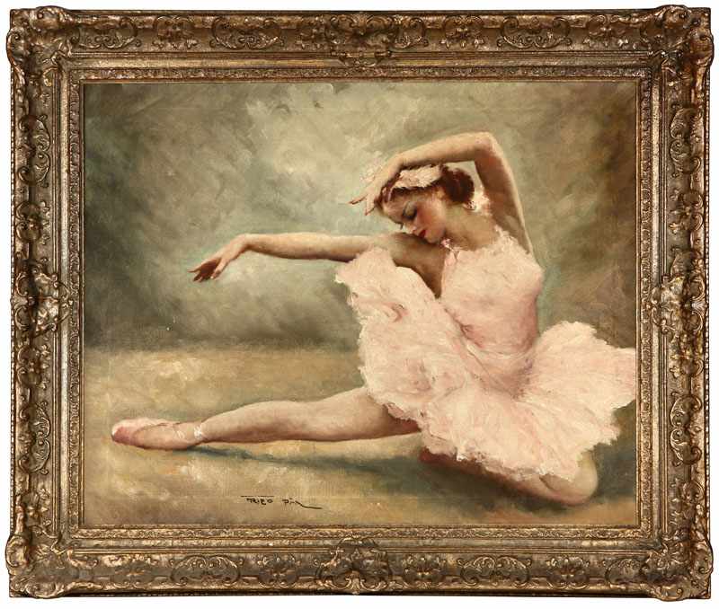 Appraisal: Pal Fried - New York NY Ballerina in a Pink