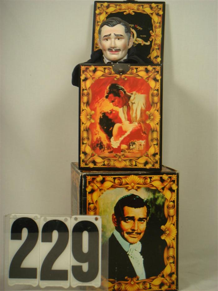 Appraisal: Enesco Rhett Butler Gone with the Wind Musical Jack in