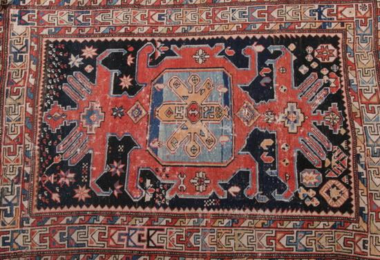 Appraisal: CAUCASIAN RUG - ft in x ft in