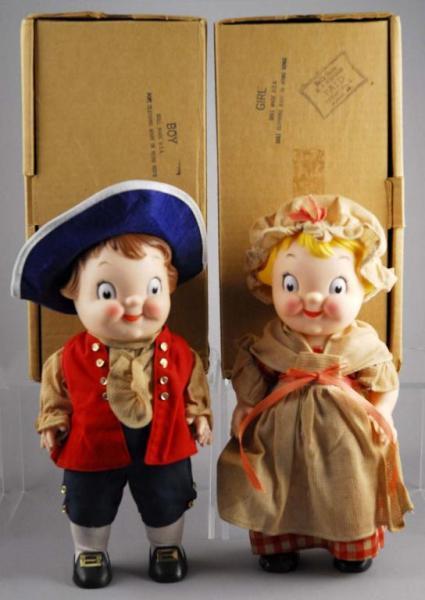 Appraisal: Lot of Promo Mail-Order Campbell Kids Dolls Description Circa s