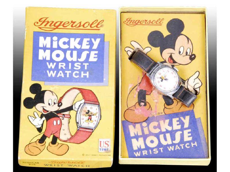 Appraisal: Ingersoll US Time Walt Disney Mickey Mouse Wr Description Over