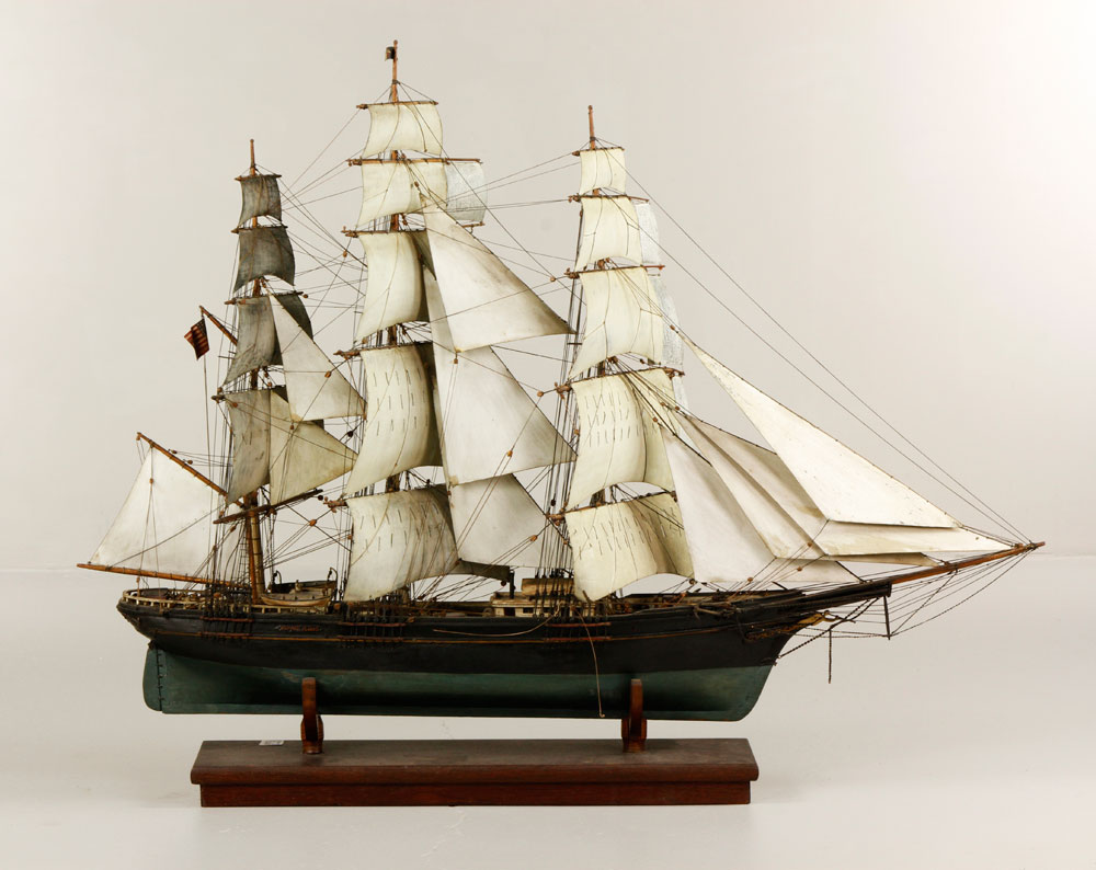 Appraisal: - Flying Cloud Full Rigged Ship Model Flying Cloud full