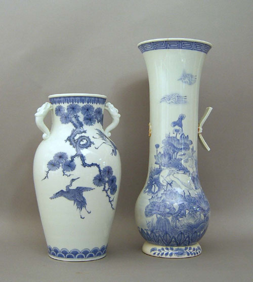 Appraisal: Two Chinese porcelain chargers dia and dia together with two