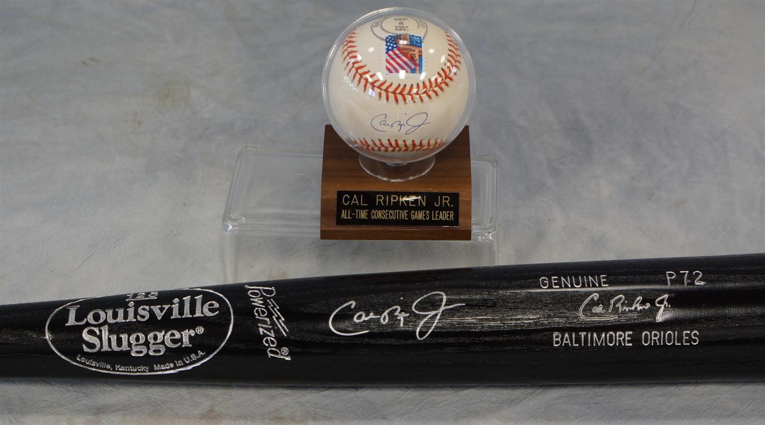 Appraisal: Cal Ripken Jr autographed Official American League Rawlings baseball date