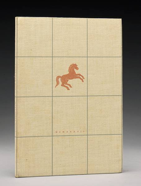 Appraisal: STEINBECK JOHN The Red Pony New York Viking Press Beige