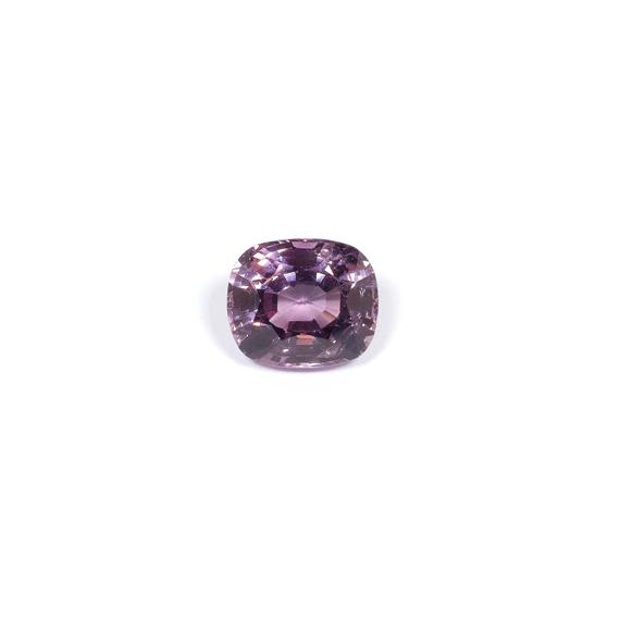 Appraisal: UNMOUNTED SPINEL Unmounted antique-oval purple violet Ceylon spinel of ct